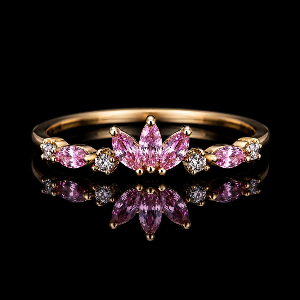 Aurora Tiara Band Ring