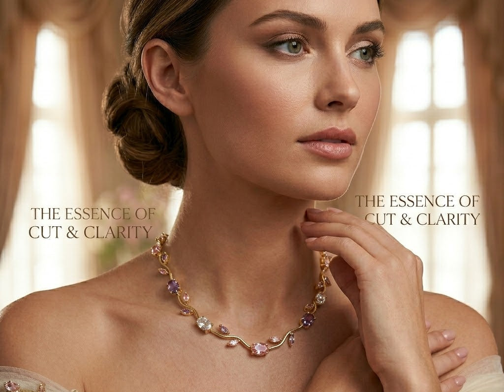 Wisteria Vine Gold Necklace