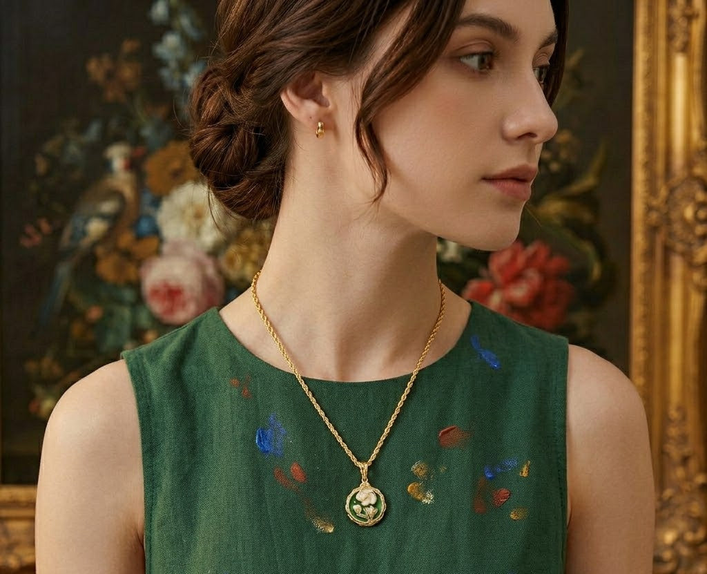 Jardin de Camélia Necklace