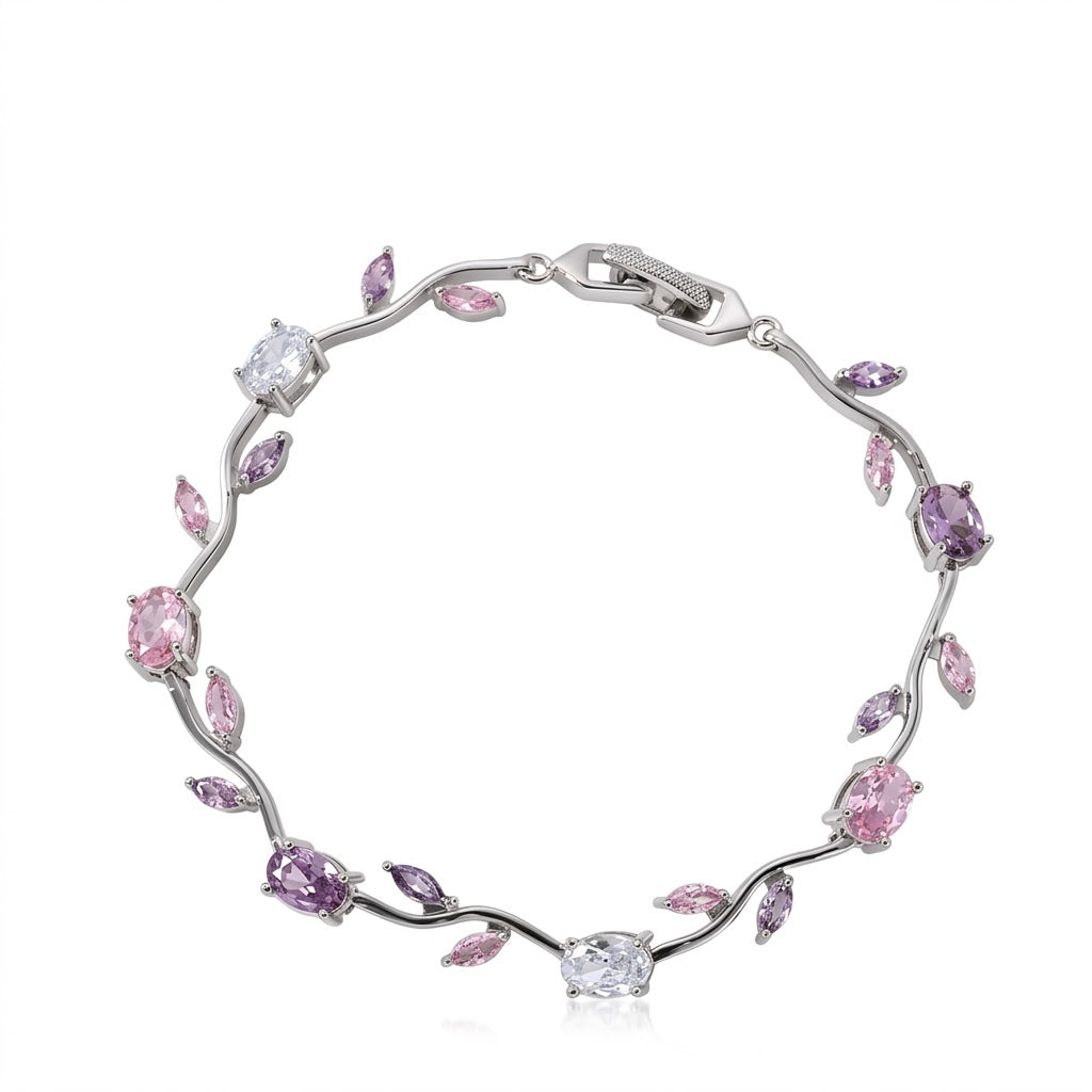 Wisteria Vine Gold Bracelet