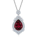Red Teardrop Necklcae