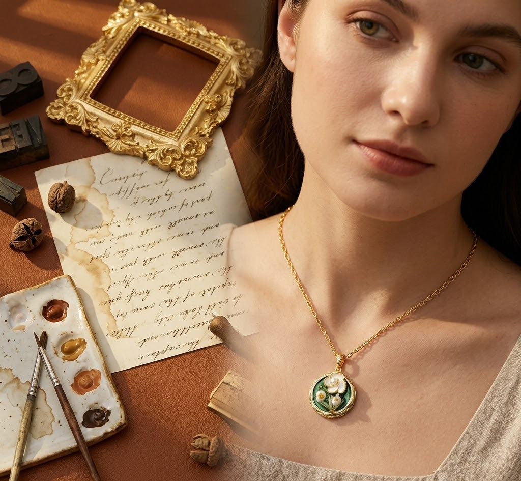 Jardin de Camélia Necklace