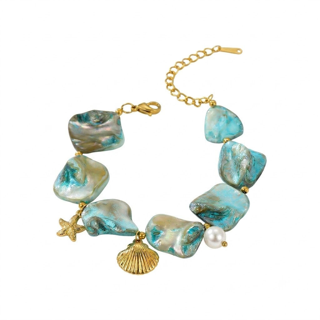 Mermaidcore Blue Bracelet