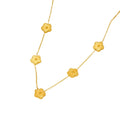 Gold Clover Necklace