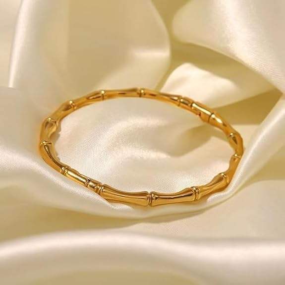 Kyoto Gold Bamboo Bangle