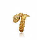 Serpent Pavé Ring