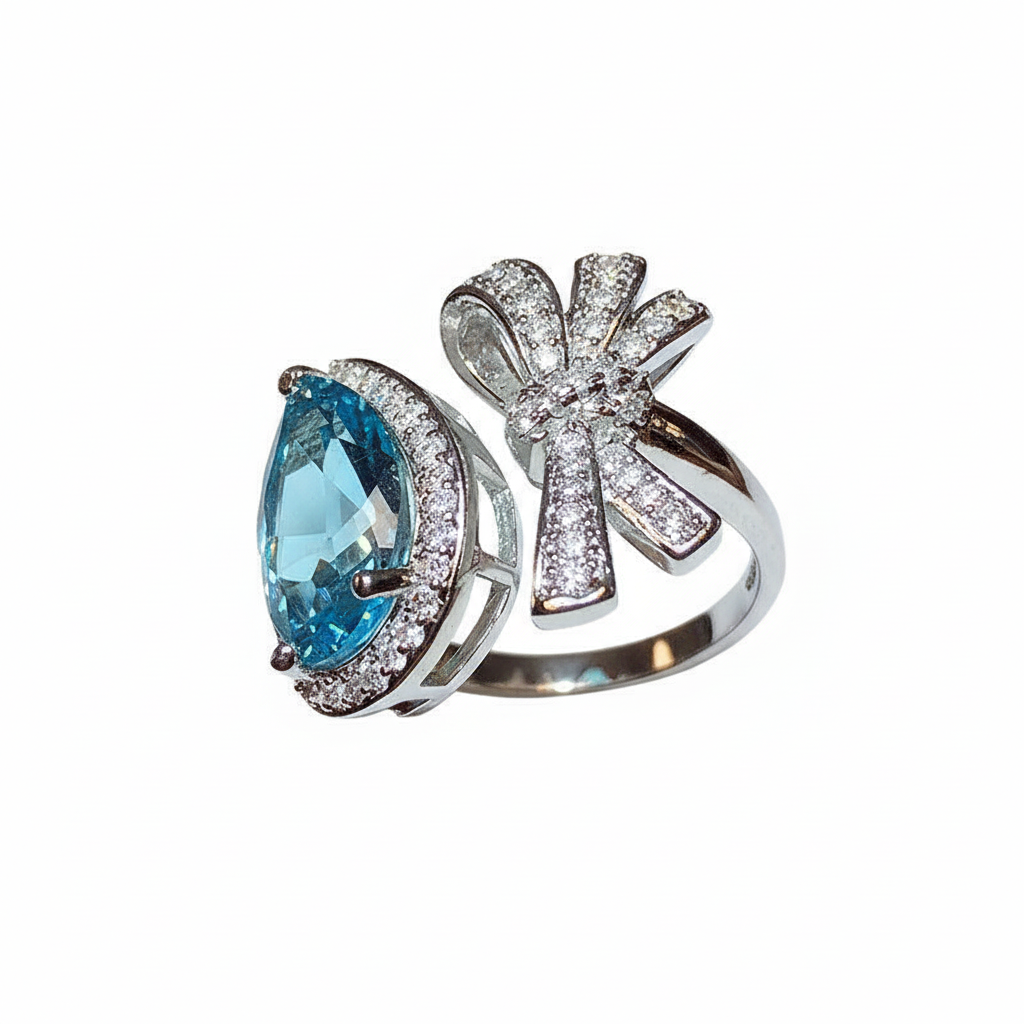 Ribbon Cocktail Ring