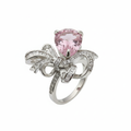 Aurora Pink Crystal Ring