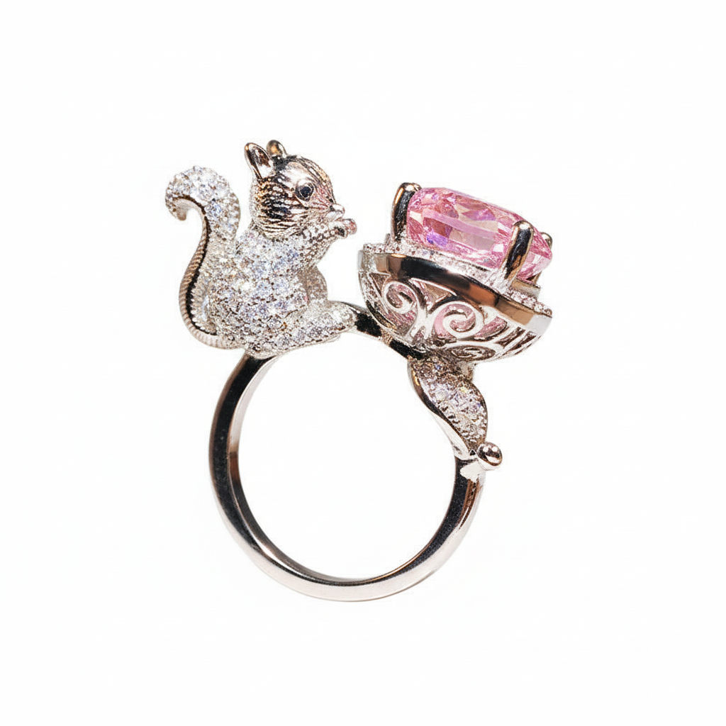 Pink Squirrel Ring