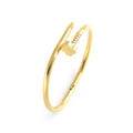 Clover Head Bangle