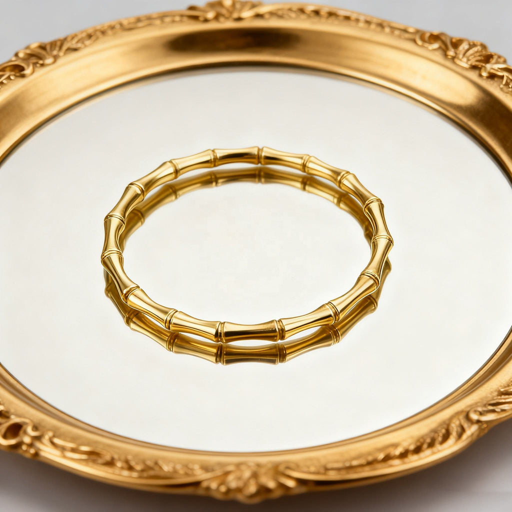Kyoto Gold Bamboo Bangle