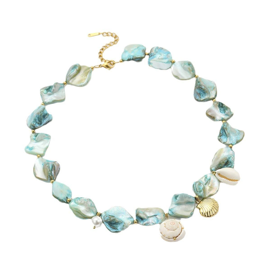 Mermaidcore Blue Necklace