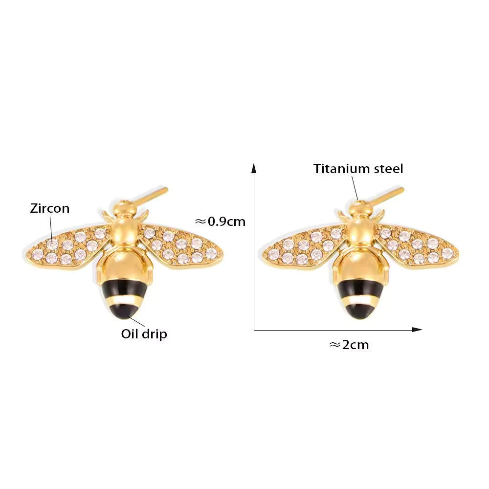 Honeycomb Drop Earrings