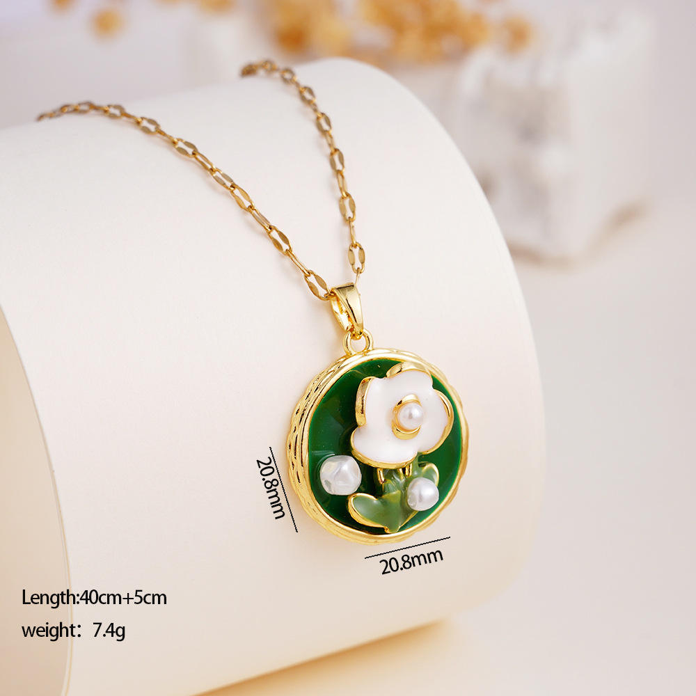 Jardin de Camélia Necklace