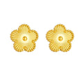 Gold Flower Earring