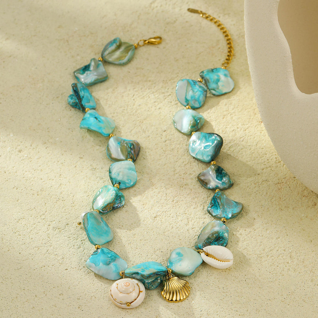 Mermaidcore Blue Necklace