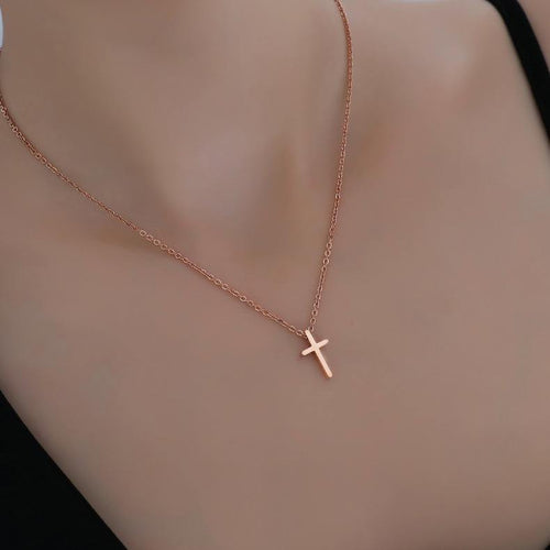 Faith Dainty Cross Pendant