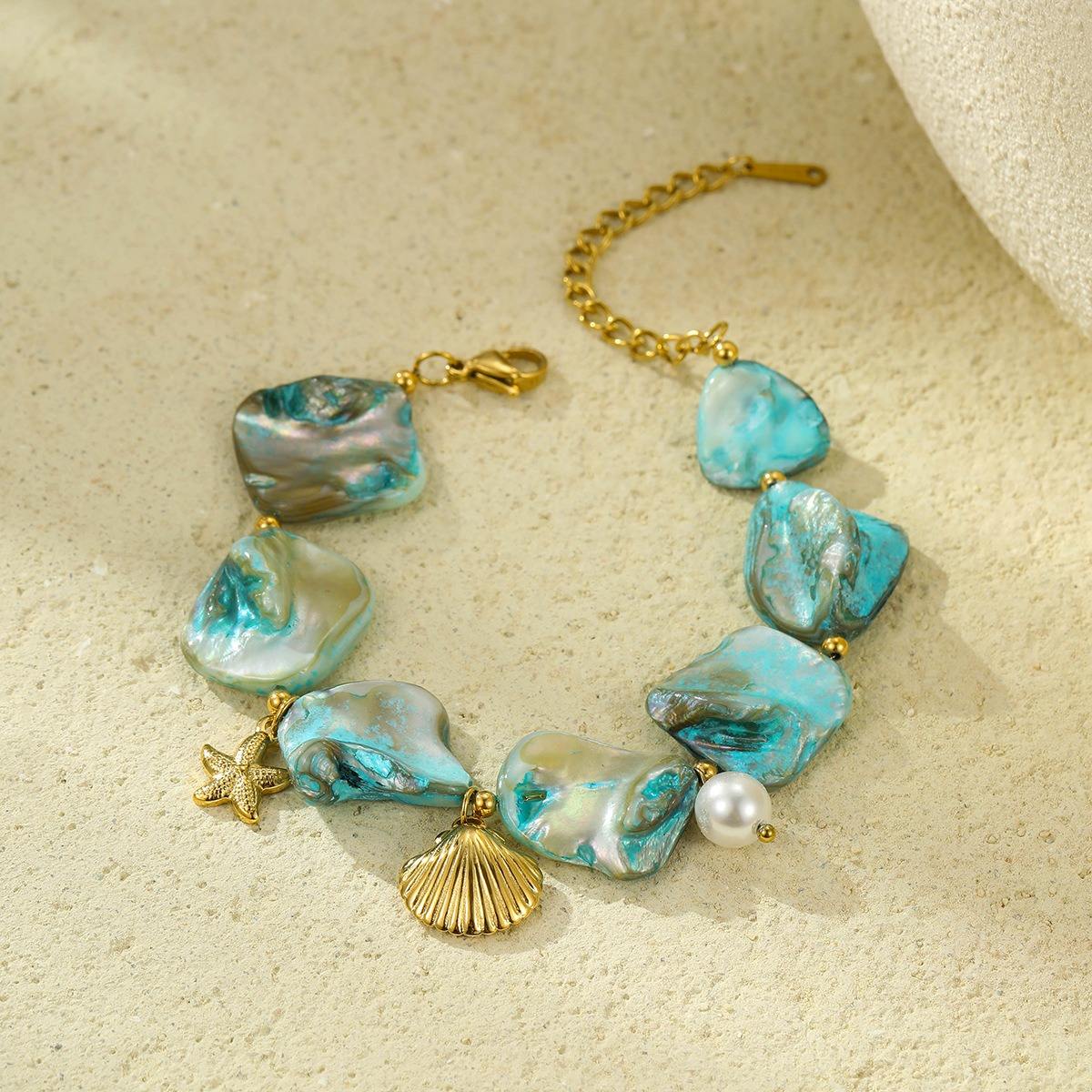 Mermaidcore Blue Bracelet
