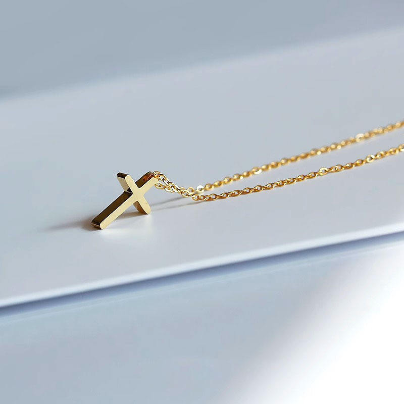 Faith Dainty Cross Pendant