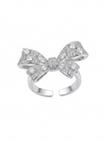 Sparkling Bow Ring