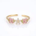 Cherry Blossom White-Pink Ring