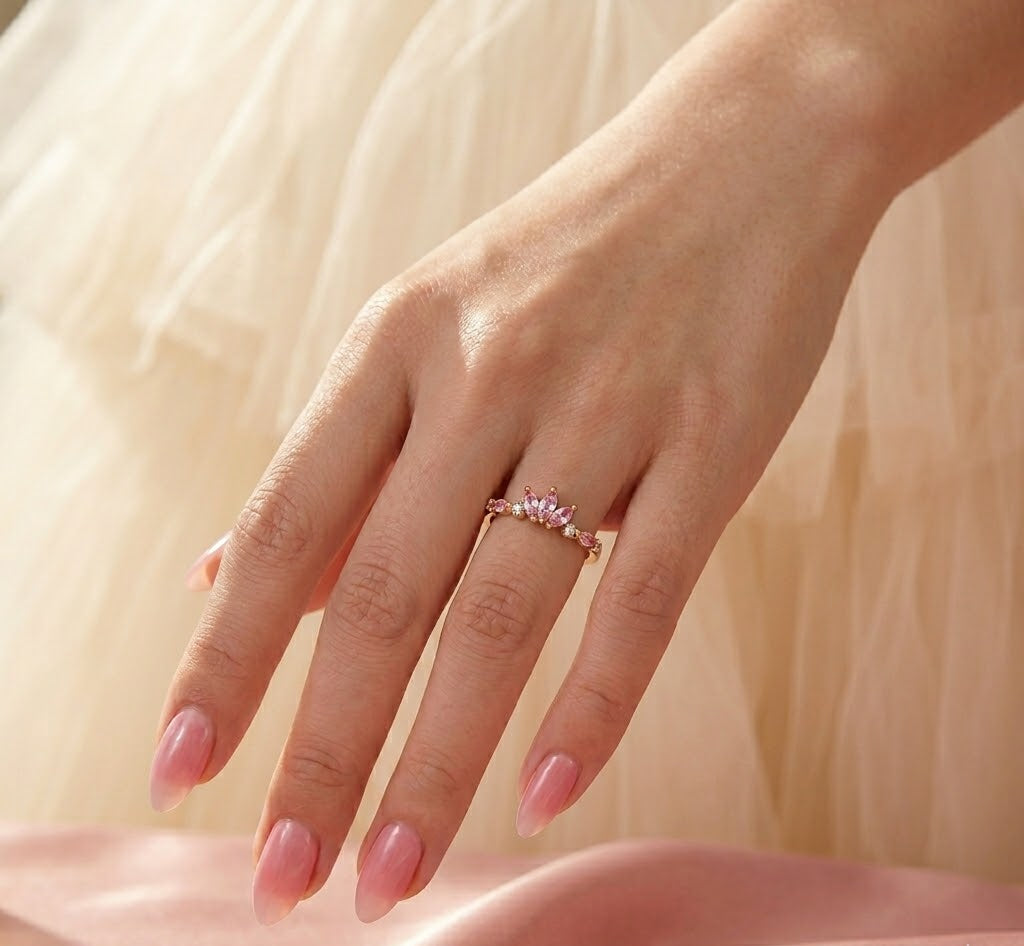 Aurora Tiara Band Ring