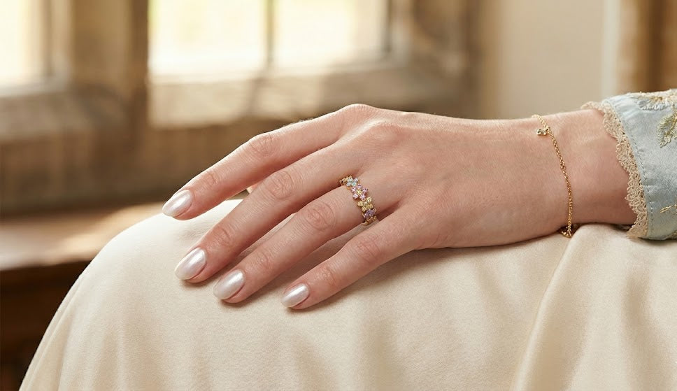 Rainbow Pastel  Ring