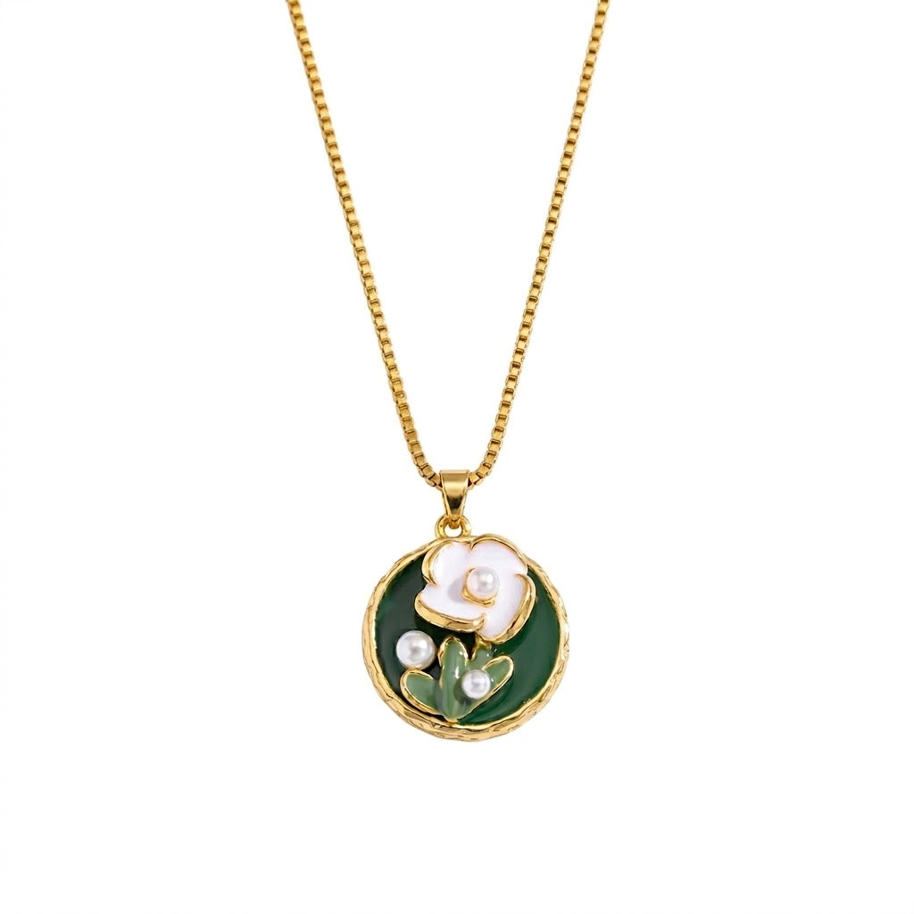 Jardin de Camélia Necklace