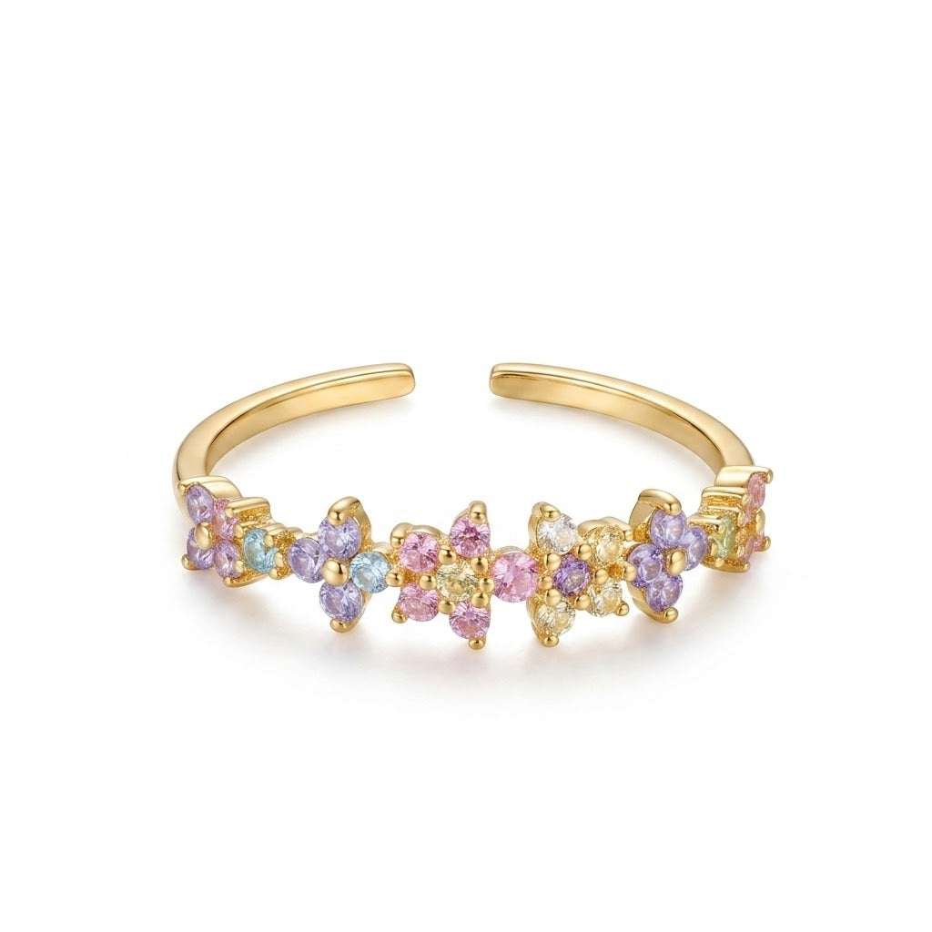 Rainbow Pastel  Ring