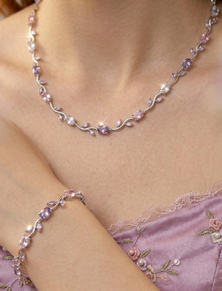 Wisteria Vine Gold Bracelet