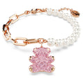 Pink Teddy Pearl Bracelet