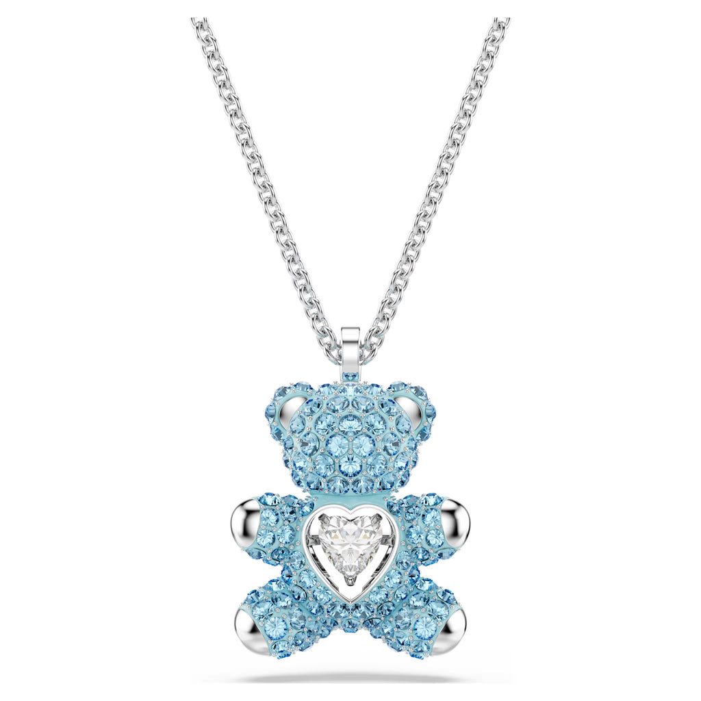 Blue Teddy Necklace