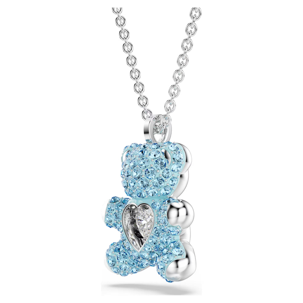 Blue Teddy Necklace