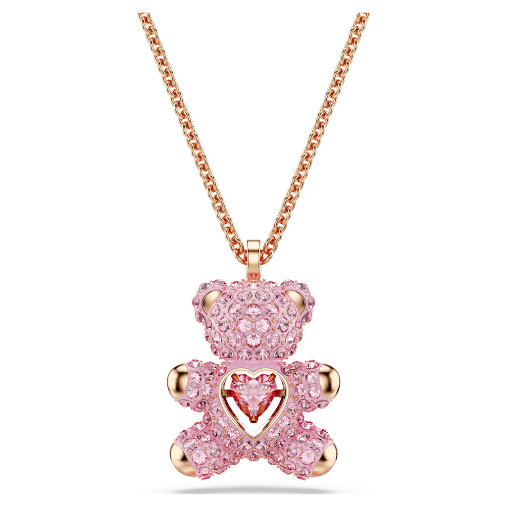 Pink Teddy necklace